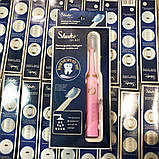 Електрична зубна щітка для ефективного видалення нальоту Shuke SK-601, Звукова OQ-977 електро щітка, фото 2