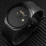 Годинник кварцовий чоловічий SKMEI 1509BK, Чоловічий годинник стильний годинник QD-640 для чоловіка, фото 8