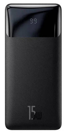 Power Bank Baseus Bipow Digital Display 10000mAh 15W (PPDML-I01) Black, фото 1