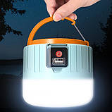 Ліхтар кемпінг переносний 509-20LED, power bank, Li-Ion акумулятор, сонячна батарея, HE-614 ЗУ microUSB, фото 3