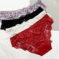 Жіночі мереживні труси сліпи Marabut 5115 комплект 4 шт