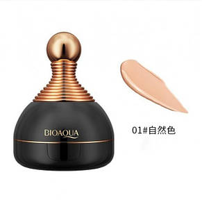 Кушон-консилер Bioaqua Silky Concealer Keeping Beauty Cream тон 01 бежевий натуральний 15 г, фото 3