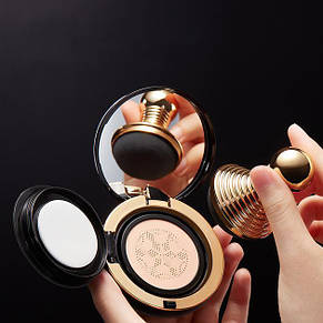 Кушон-консилер Bioaqua Silky Concealer Keeping Beauty Cream тон 02 світлий бежевий 15 г, фото 4
