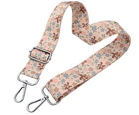 Ремінь для сумки через плече 38мм Кольоровий фурнітура нікель #29643