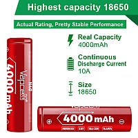 Акумулятор Vapcell INR18650 N40 Li-Ion 4000 mAh