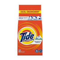 Пральний порошок TIDE Альпійська свіжість, відбілюючий автомат 8,1кг Аква-Пудра