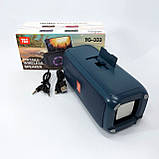 Вулична блютуз колонка з гучним звуком TG333, Портативна бездротова колонка з FC-522 хорошим звуком, фото 8