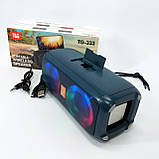 Вулична блютуз колонка з гучним звуком TG333, Портативна бездротова колонка з FC-522 хорошим звуком, фото 5