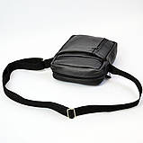 Міська сумка-месенджер, Сумка-месенджер для роботи, Сумка на плече, Барсетка чоловіча LP-487 через плече, фото 8