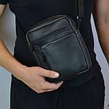 Міська сумка-месенджер, Сумка-месенджер для роботи, Сумка на плече, Барсетка чоловіча LP-487 через плече, фото 7