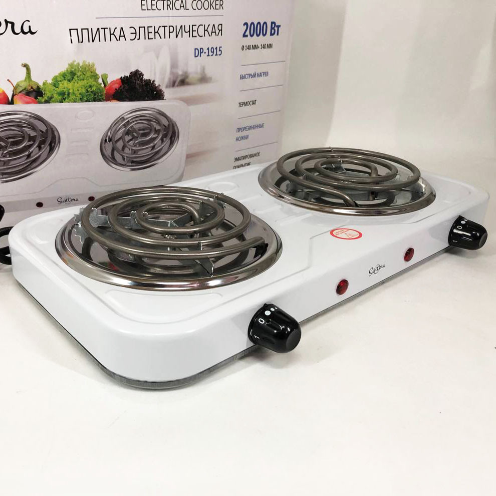 Электронная плита Suntera DP-1915 2000 Вт, Плита настольная ...