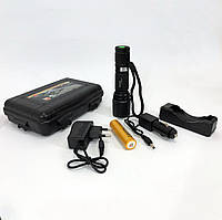 Потужний ручний ліхтарик Bailong BL-1860-T6, Ліхтар акумуляторний SE-327 світлодіодний потужний