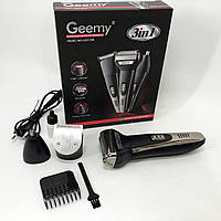 Чоловіча електробритва GEMEI GM-598, Бритва професійна для гоління, Електрична машинка JY-812 для стрижки