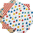 Набір одностороннього паперу 15.2*15.2см 12аркушів SPK069, фото 2