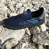 Кросівки чоловічі верх з дихаючої 44 размер, Полегшені чоловічі кросівки, Літні тканинні IU-325 кросівки літо, фото 10