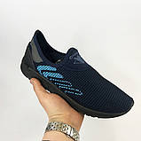 Кросівки чоловічі верх з дихаючої 44 размер, Полегшені чоловічі кросівки, Літні тканинні IU-325 кросівки літо, фото 3