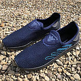 Кросівки чоловічі верх з дихаючої 44 размер, Полегшені чоловічі кросівки, Літні тканинні IU-325 кросівки літо, фото 7