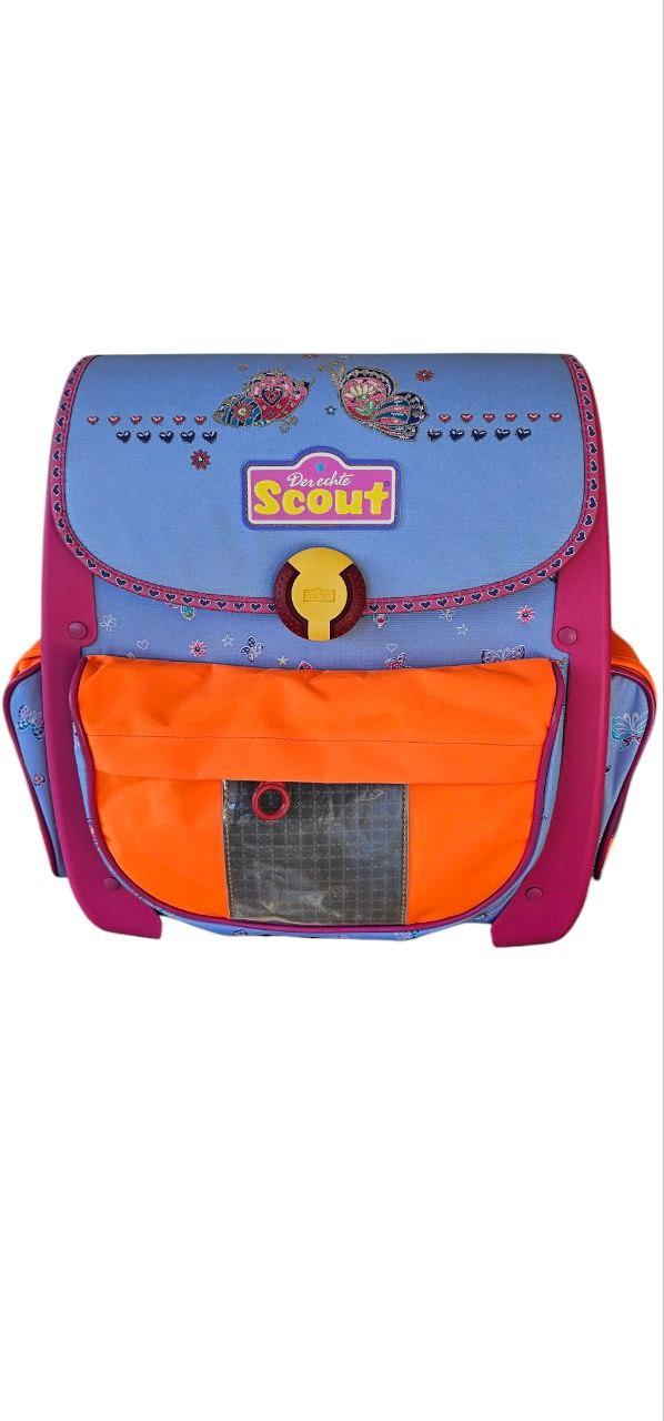 Шкільний ранець Derechtle scout Butterfly з наповненням (5 предметів)