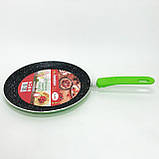 Зручна у використанні сковорода Con Brio CB-2424 24 см, Сковорода якісна LV-201 на плиту, фото 2