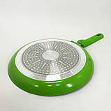 Зручна у використанні сковорода Con Brio CB-2424 24 см, Сковорода якісна LV-201 на плиту, фото 8