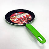 Зручна у використанні сковорода Con Brio CB-2424 24 см, Сковорода якісна LV-201 на плиту, фото 7