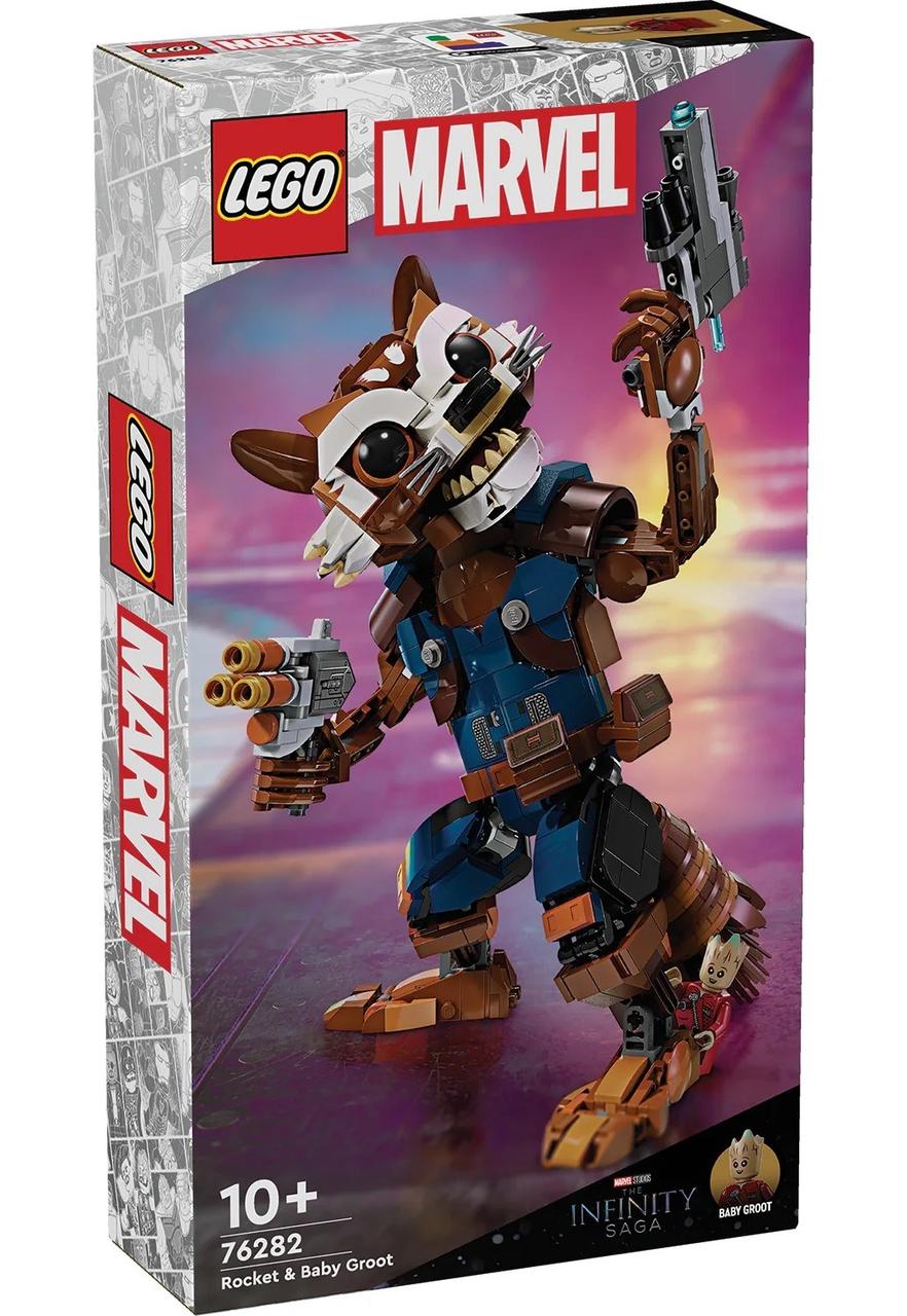 LEGO Конструктор Marvel Ракета й малюк Ґрут