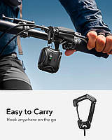 Чохол для навушників ESR Cyber FlickLock Halolock з MagSafe для AirPods 4 (2024) в чорному кольорі, фото 8