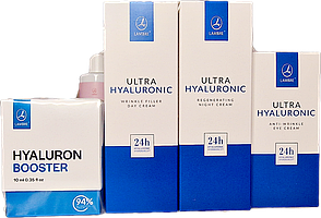 Активно зволожуюча, омолоджуюча лінія з гіалуронової кислотою ULTRA LINE HIALURONIC