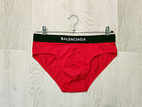 Набір чоловічих сліпів Balenciaga з 4 штук у подарунковій коробці, фото 5