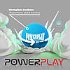 Масажний силіконовий м'яч PowerPlay PP-4354 Silicone Lacrosse Ball (6.3см.) Синій, фото 7
