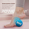 Масажний силіконовий м'яч PowerPlay PP-4354 Silicone Lacrosse Ball (6.3см.) Синій, фото 8