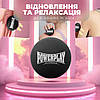 Масажний силіконовий м'яч PowerPlay PP-4354 Silicone Lacrosse Ball (6.3см.) Чорний, фото 7