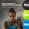 Масажний силіконовий м'яч PowerPlay PP-4354 Silicone Lacrosse Ball (6.3см.) Чорний, фото 10