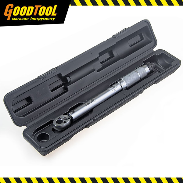 Ключ динамометричний 1/4" DR 5-25HM, 275мм, 580г, Alloid (DК-223-1)