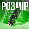 Масажний ролик (роллер) гладкий PowerPlay PP-4346 Mini EPP Foam Roller Чорно/Зелений (15x5,3см.), фото 9