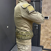 Пояс розвантажувальний з Моллі, Піксель, WINTAC, Cordura 1000D, варбелт, покращений тактичний бойовий пояс, розвантаження поясне, фото 4