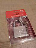Навесной замок Belt top security 50 мм, фото 6