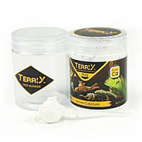 Карбонат кальцію добавка для черепах, рептилій, амфібій TerriX Micro Calcium  80 г, фото 2