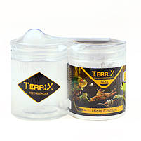 Карбонат кальцію добавка для черепах, рептилій, амфібій TerriX Micro Calcium  80 г, фото 4
