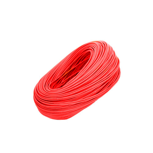 Дріт мідний 12AWG 600В 4.5мм 100м, в силіконовій ізоляції, червоний