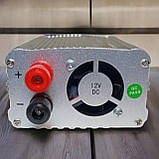 Інвертор Technomax TM-9201 600w перетворювач напруги з апроксимованою синусоїдою 12V-220V/50Гц, фото 4