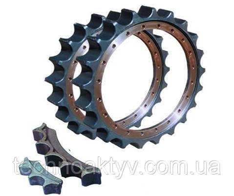 Зірка провідна - зірочка SUMITOMO SH100/SH120, SH120-3, Sh200 (зовнішній), Sh200 (внутрішній)