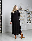 Сукня тепла Урсула чорне, фото 3
