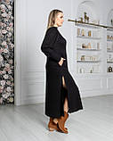 Сукня тепла Урсула чорне, фото 5