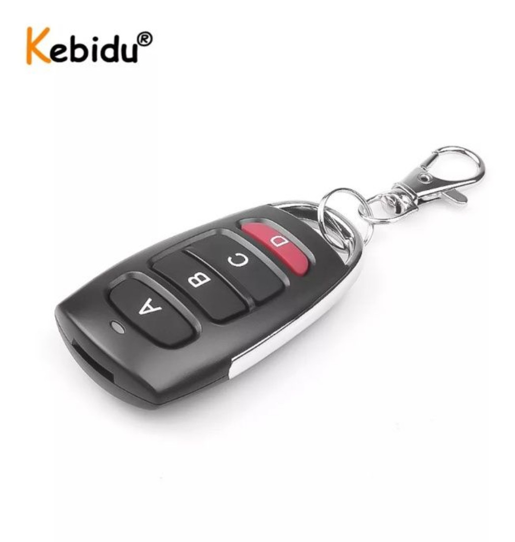 Пульт для гаража комір шлагбаума 433Мгц універсальний програмований Came Gant Nice навчальний, фото 1