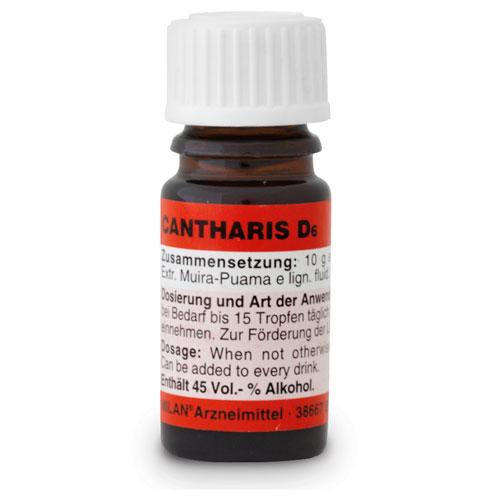 Збуджувальні краплі для двох Cantharis D6 with card, 5 мл