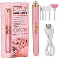 Міні фрезер для манікюру та педикюру Flawless Salon Nails в домашніх умовах