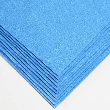 Фетр твердий лист 30х20 см, 2 мм, незабудковий (Китай), фото 1