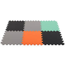 Килимок пазл дитячий ігровий розвиваючий SP-Planeta C-8781 6деталей 50x50x1cм кольори в асортименті Код C-8781, фото 4