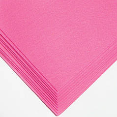 Фетр твердий лист 20х30 см, 2 мм, рожевий (Китай)
